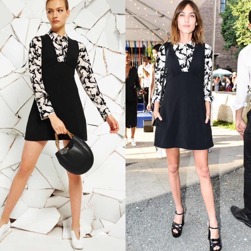 •SOLD• Stella McCartney Plunging Crepe Dress